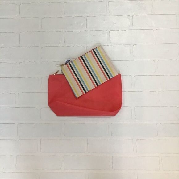 Set of 2 cosmetic bags new With Tag Washable summer - Picture 4 of 8